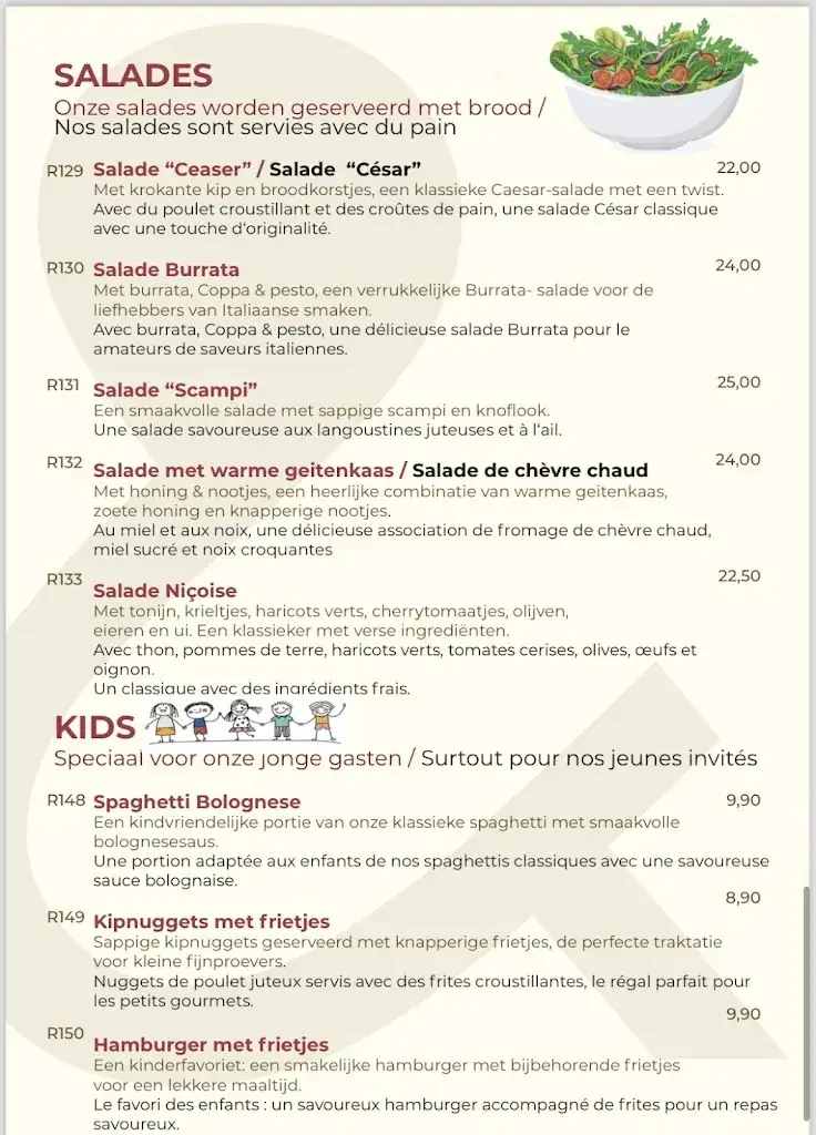 Menu_L'Adresse - Restaurant & Café_Blankenberge_image_3