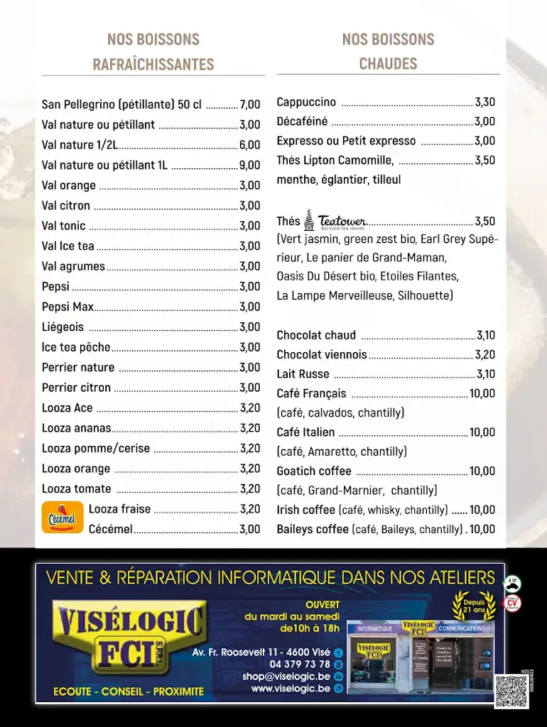 Menü_Le Fortin_Blegny_Bild_1