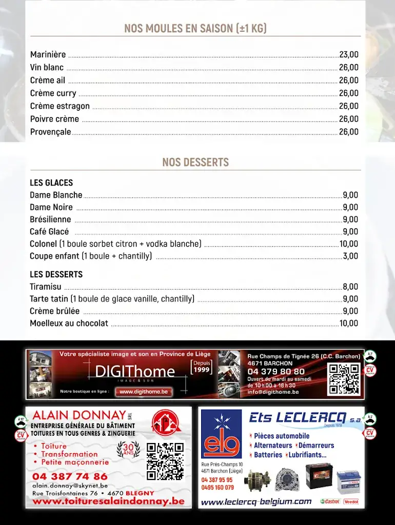 Menü_Le Fortin_Blegny_Bild_2