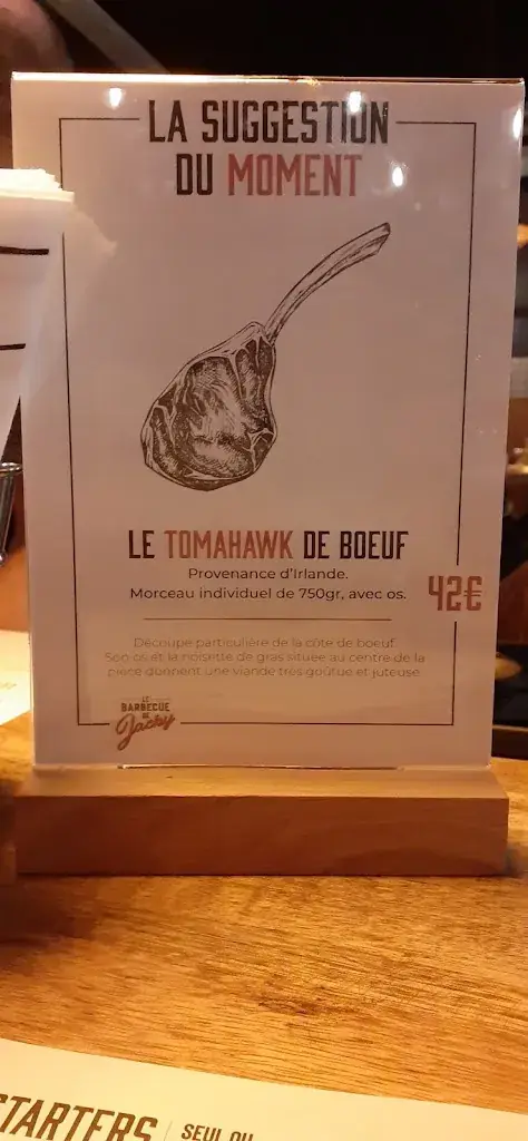 Menü_Le Barbecue de Jacky_Blegny_Bild_4