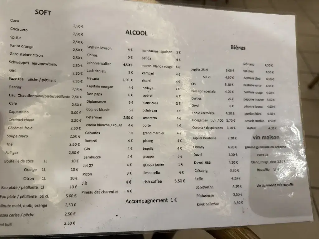 Menu_La Plazza Saive_Blegny_image_2