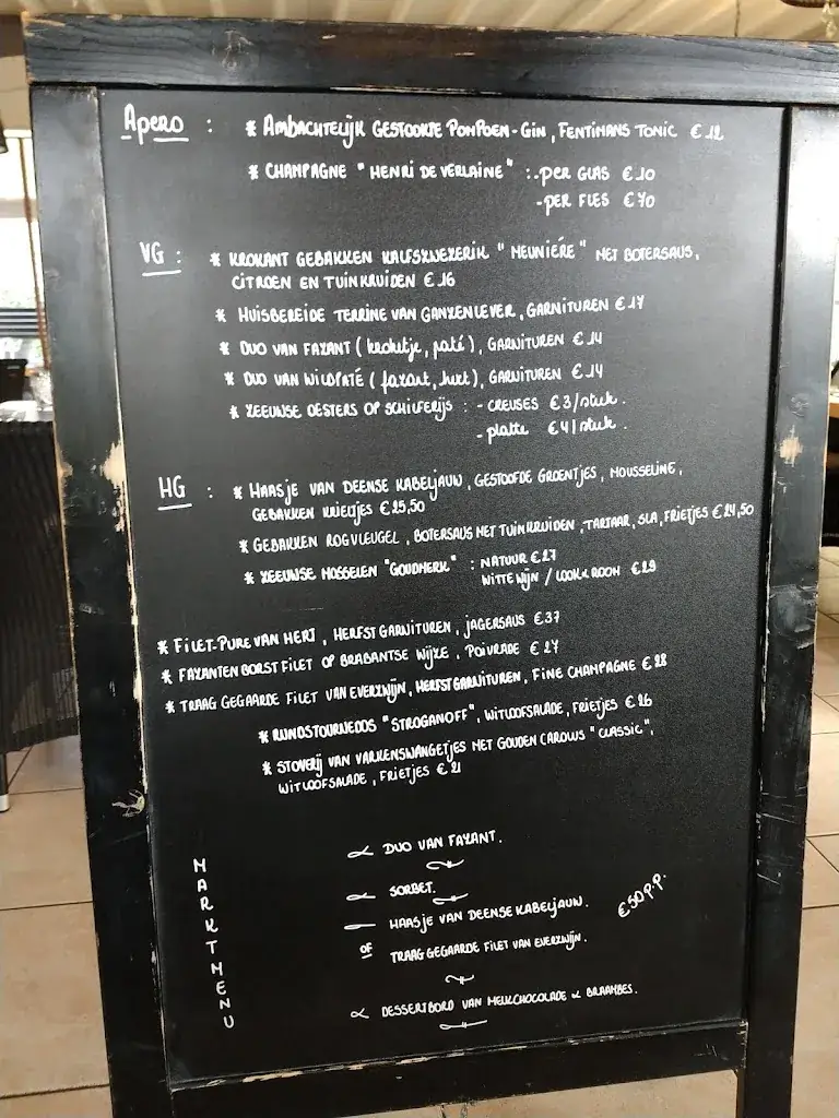 Menü_'t Vliegend Peerd_Bonheiden_Bild_2