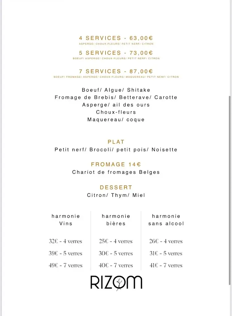 Menu_Rizom Restaurant_Boussu_image_1