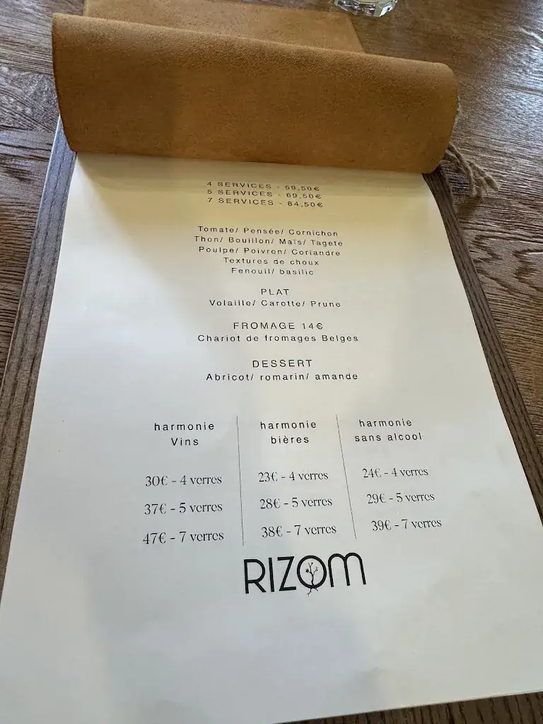 Menu_Rizom Restaurant_Boussu_image_4
