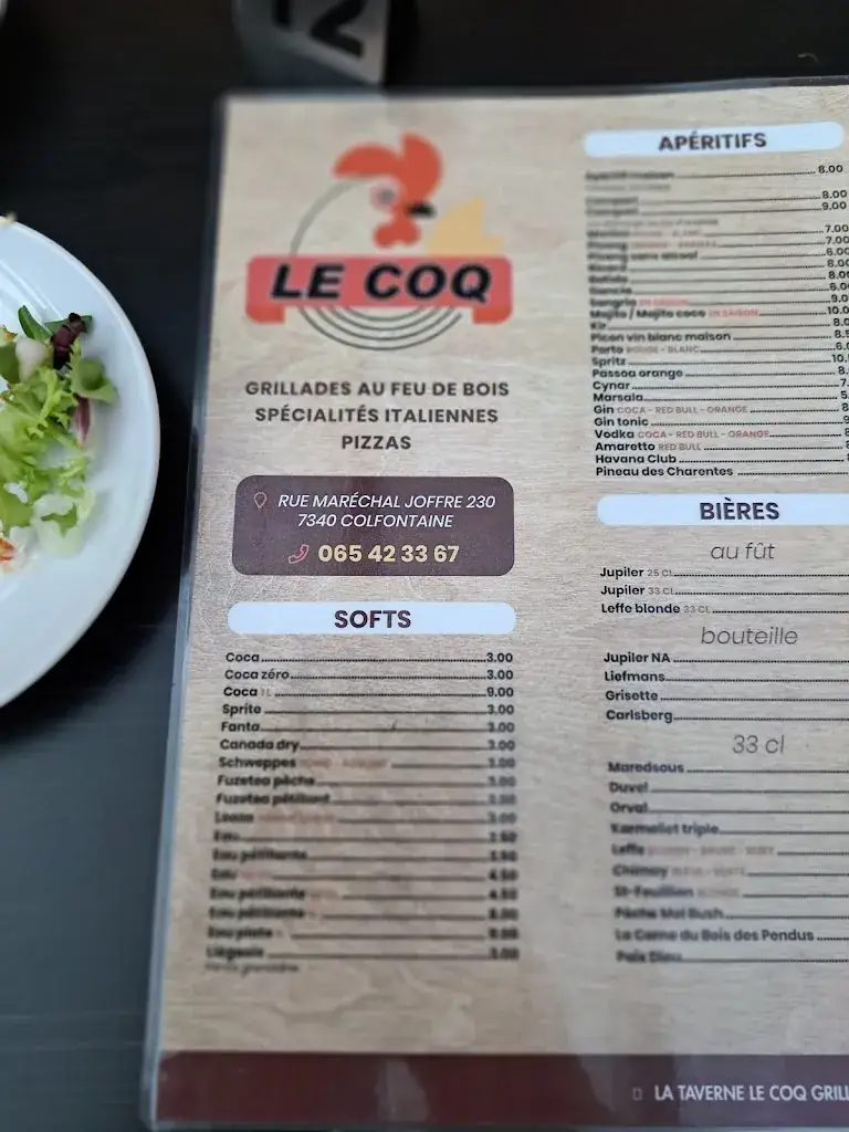 Menü_Napul'é - grillades au feu de bois_Boussu_Bild_4