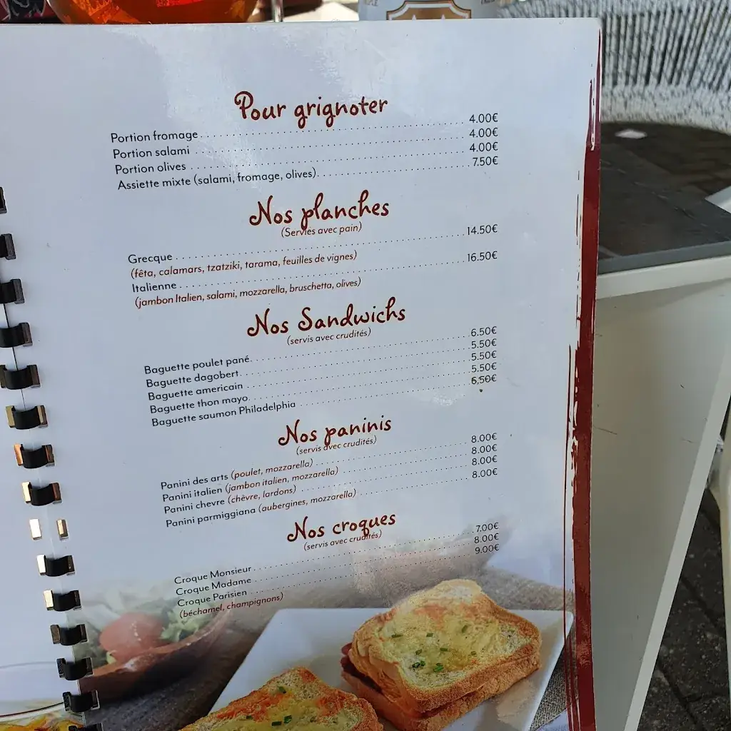 Menu_Brasserie des Arts_Hornu_image_4