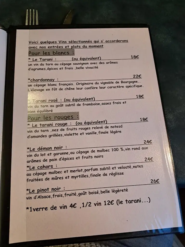 Menü_Une Histoire de Goûts_Saint-Ghislain_Bild_1