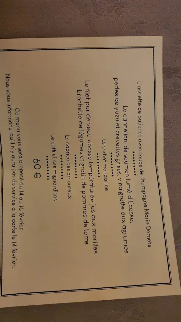 Menu_La Table d'Auguste_Dour_image_3