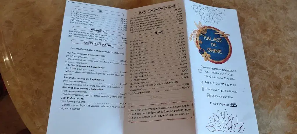 Menu_Chinese Star_Boussu_image_1