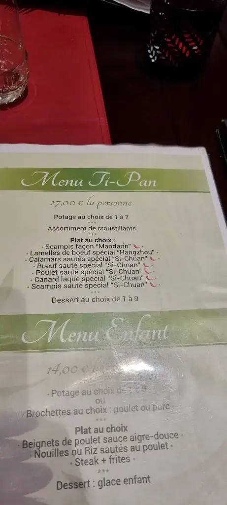 Menu_La Table Du Mandarin_Saint-Ghislain_image_3