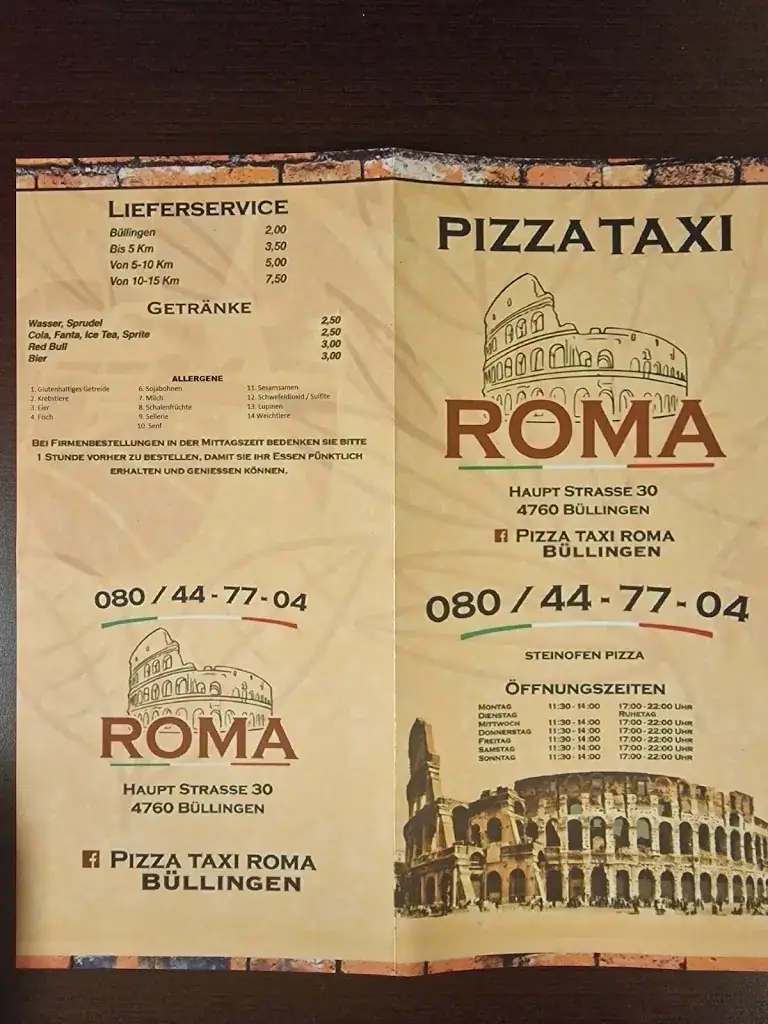 Menü_Pizzataxi Roma_Büllingen_Bild_3