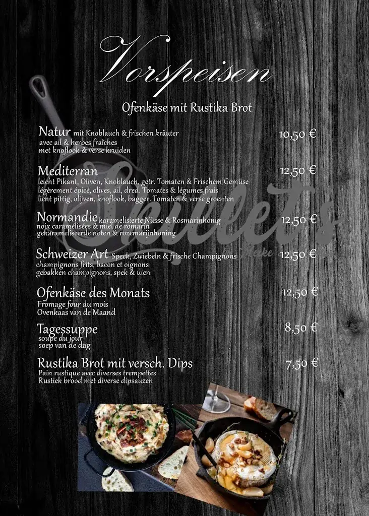 Menü_Restaurant Skillet`s_Büllingen_Bild_2