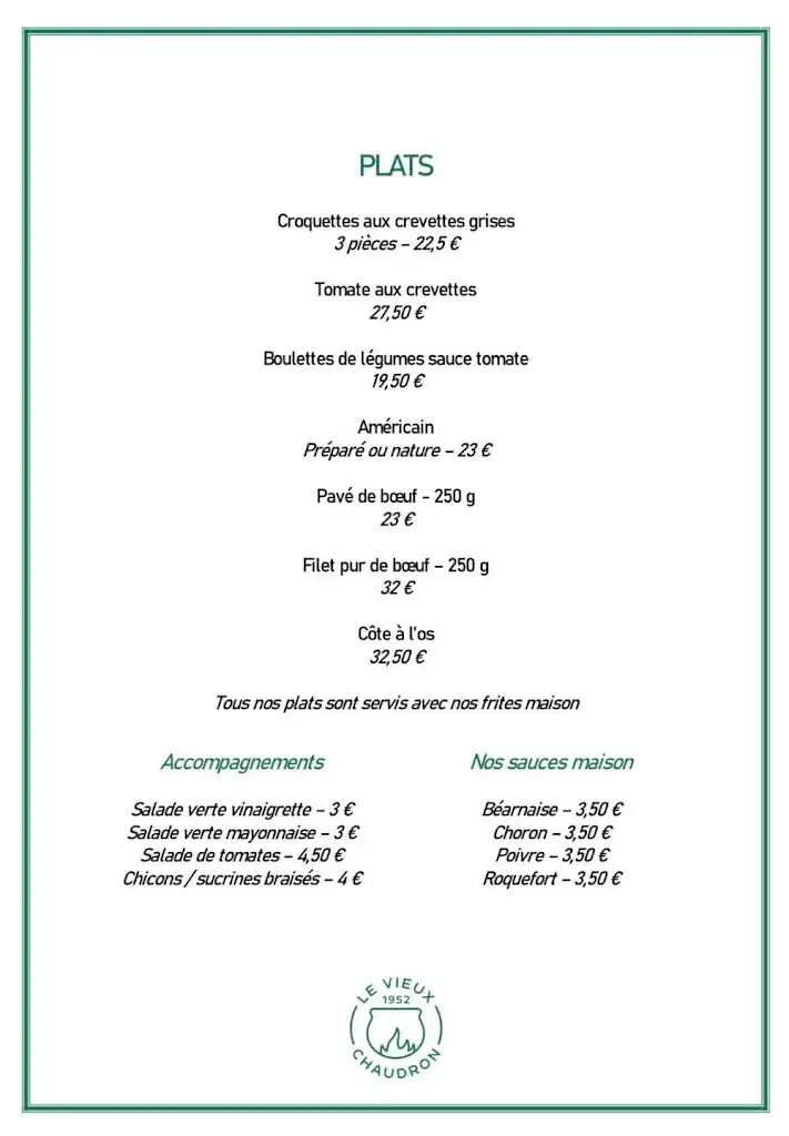 Menu_Le Vieux Chaudron_Brugelette_image_1