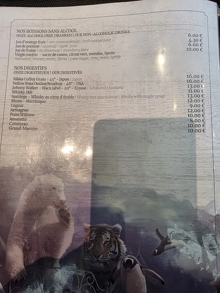 Menu_Octopus Restaurant_Brugelette_image_2