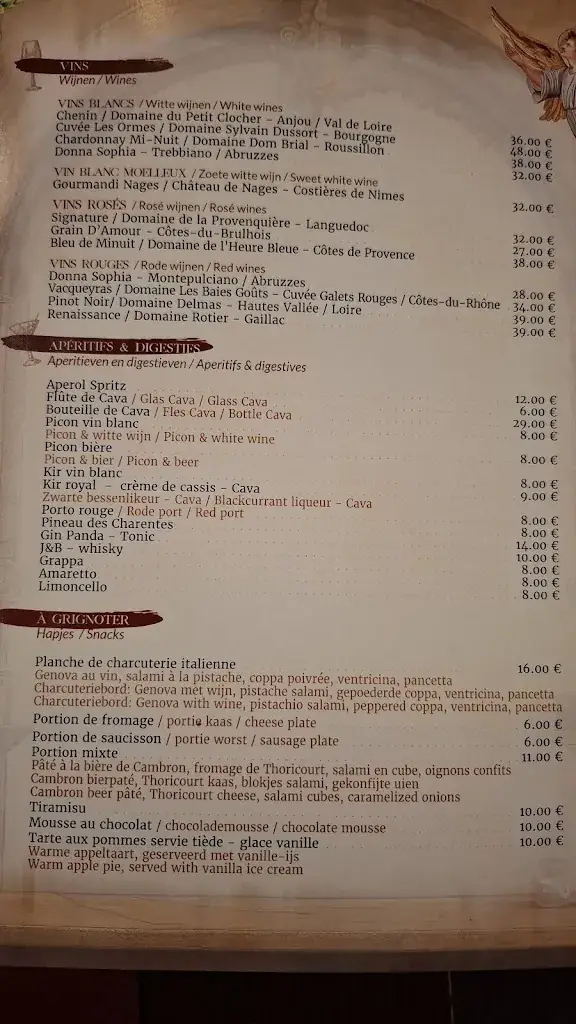 Menu_La Brasserie_Brugelette_image_4