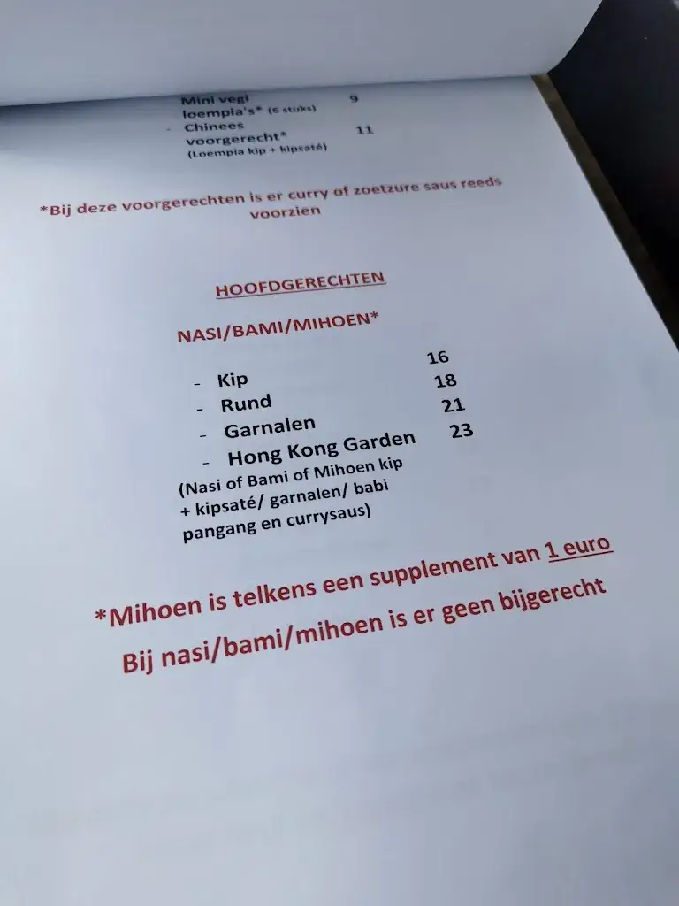 Menu_Hong Kong Garden_Bonheiden_image_1