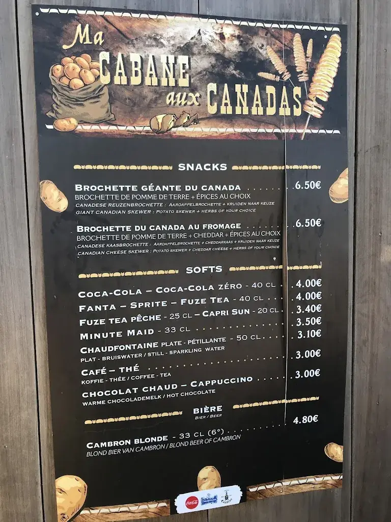 Menu_Ma Cabane aux Canadas_Brugelette_image_1