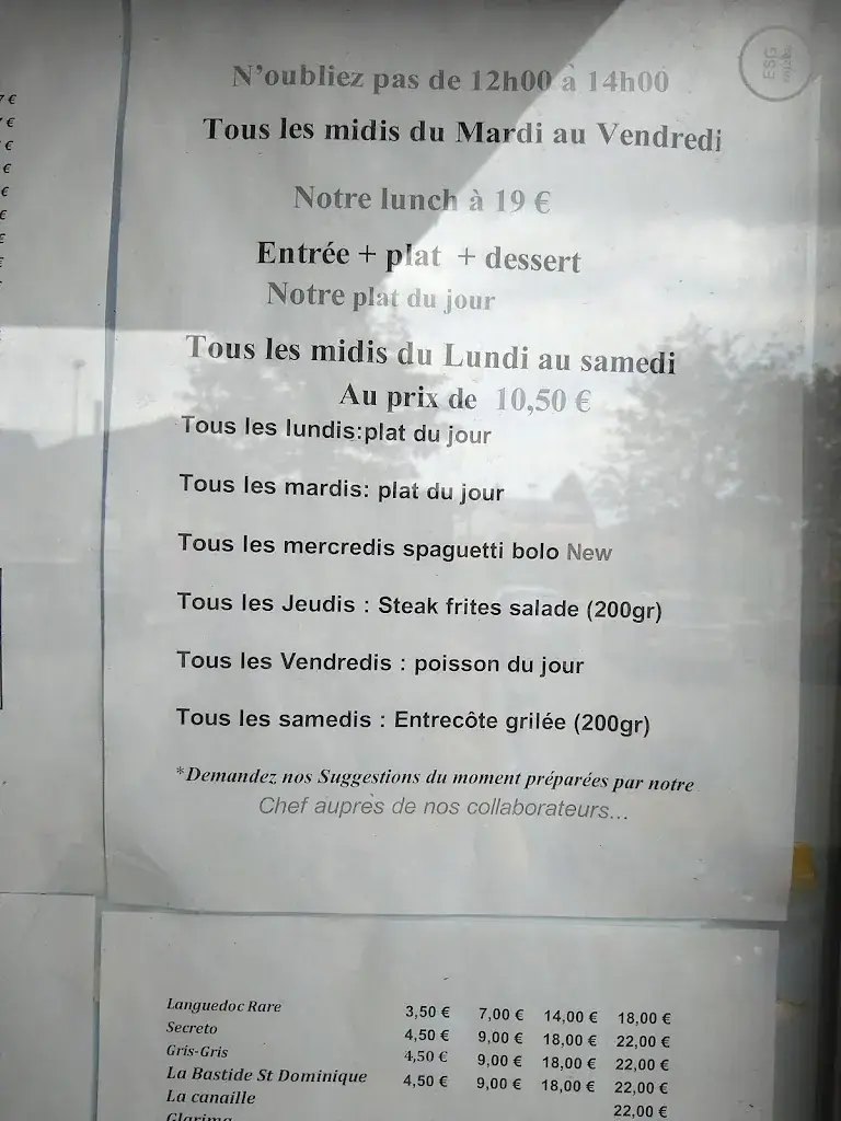 Menu_La Brasserie du Vieux Chastre_Chastre_image_2