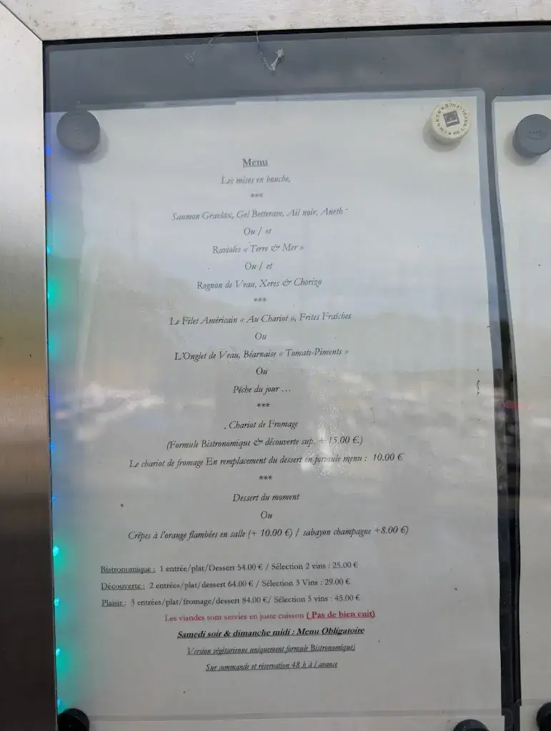 Menü_Le Tri Marrants_Froidchapelle_Bild_1