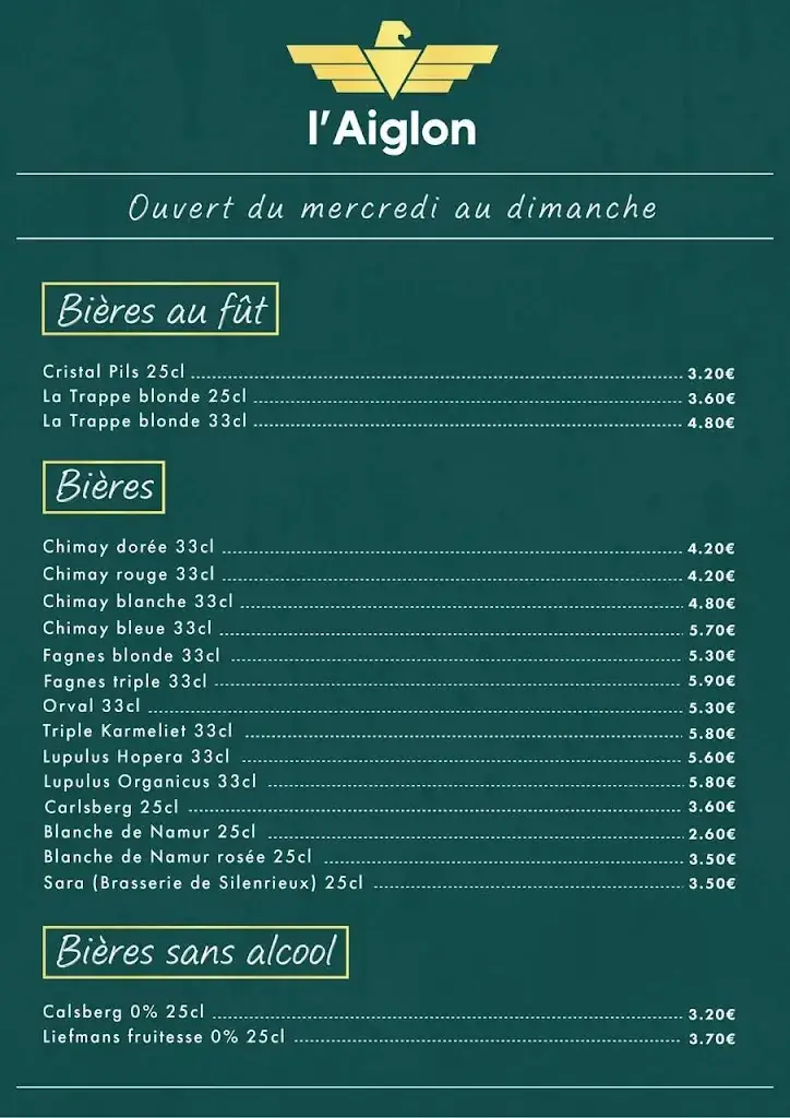 Menu_L'Aiglon_Cerfontaine_imagen_2