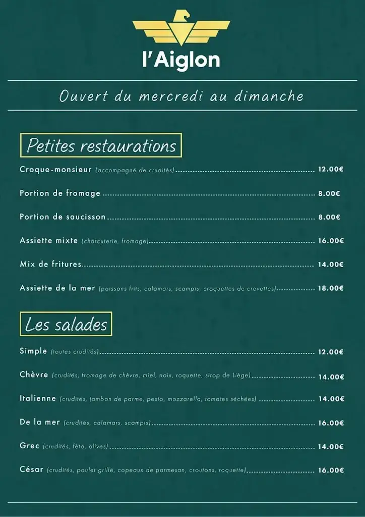 Menu_L'Aiglon_Cerfontaine_imagen_4