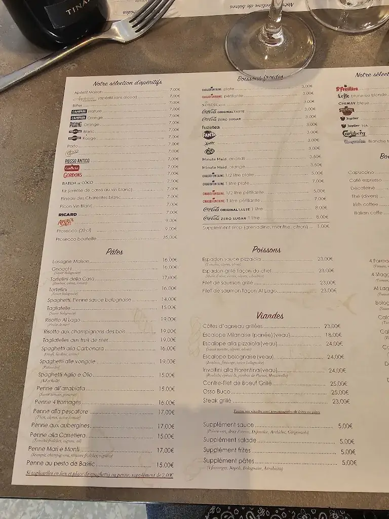 Menü_Al Lago_Chapelle-lez-Herlaimont_Bild_2