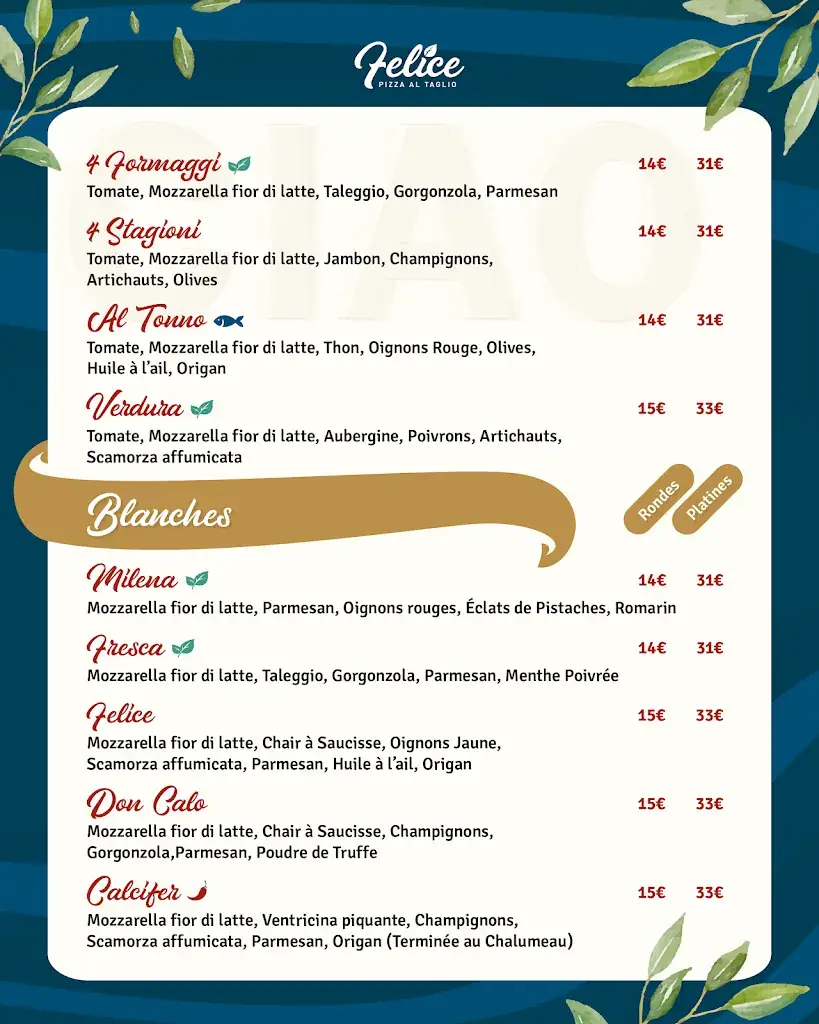 Menu_Felice - Pizza Al Taglio_Chapelle-lez-Herlaimont_image_2