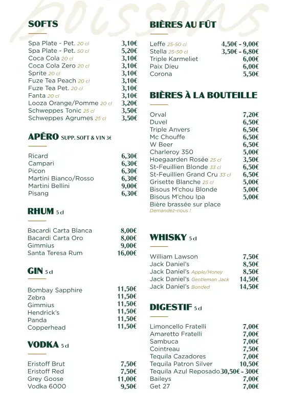 Menu_W Tapas Resto Bar_Charleroi_image_2