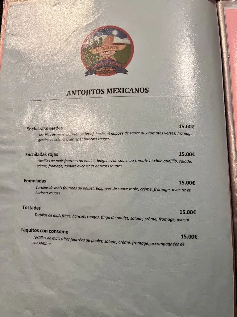 Menu_El Mexicanito_Charleroi_image_3