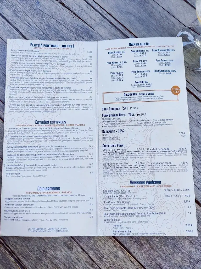 Menu_Belgium Peak Beer_Waimes_image_1