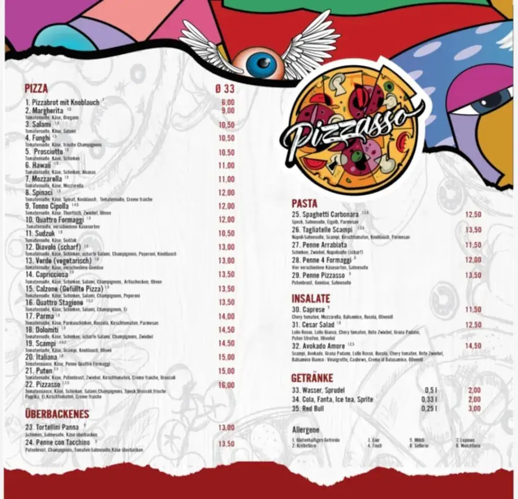 Menü_Pizza Taxi Pizzasso - Eiswagen Gelato_Bütgenbach_Bild_1