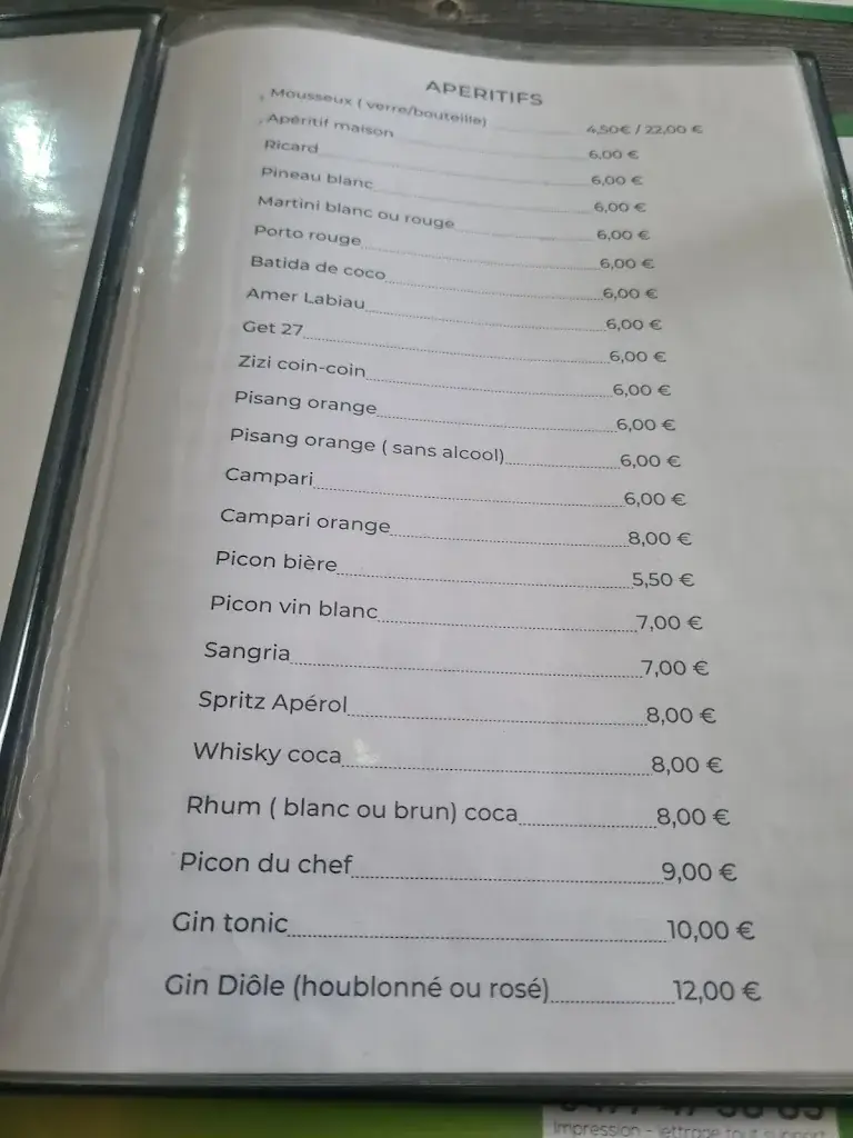 Menu_Brasserie le Saint-Christophe_Chièvres_imagen_3