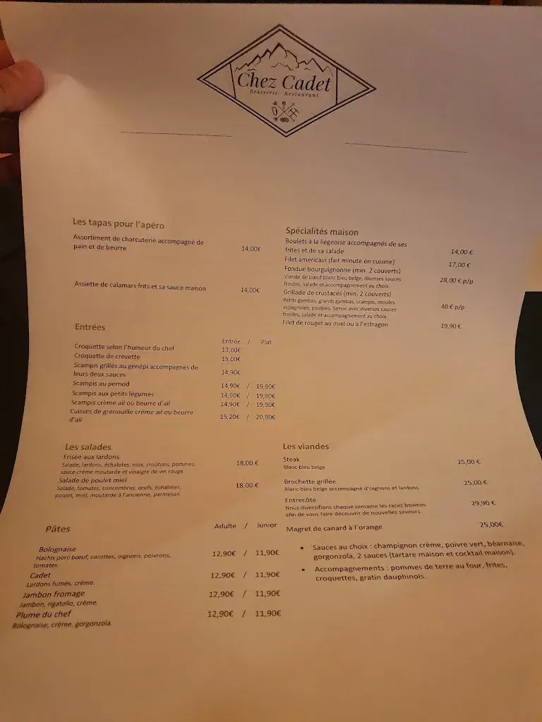 Menu_Restaurant chez cadet_Chaudfontaine_image_3
