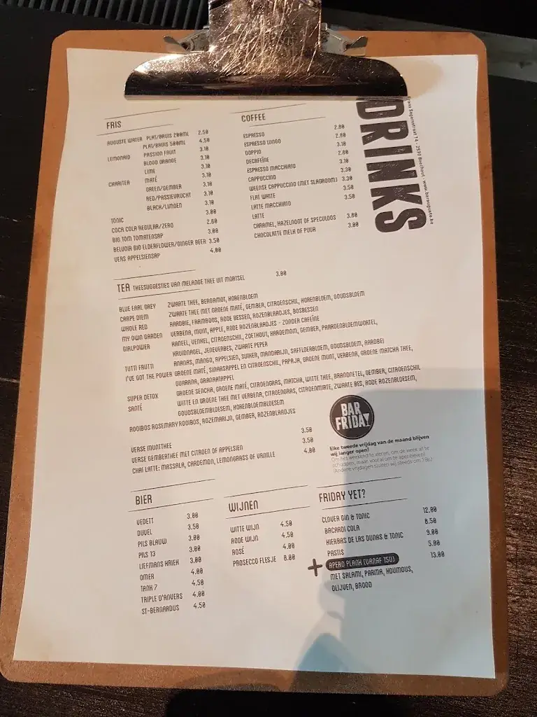 Menu_Bar Auguste Coffee And More_Boechout_image_2