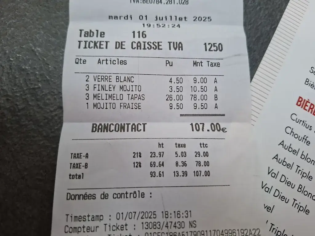 Bastin Catherine_Brasserie - Restaurant Le Flore_Chaudfontaine_review