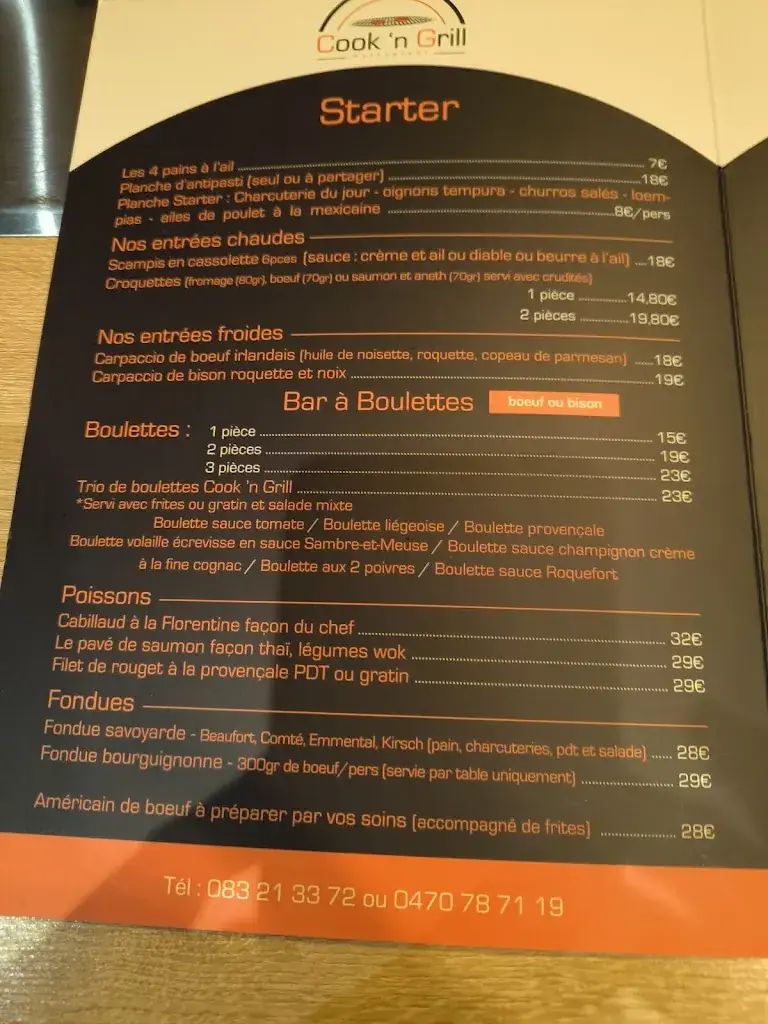 Menu_Cook'n Grill_Ciney_image_1