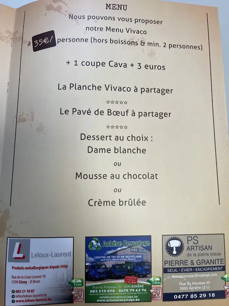 Menu_Vivaco Grill_Ciney_image_2