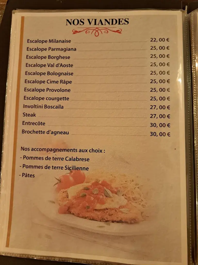 Menu_La Casa Borghese_Colfontaine_image_4