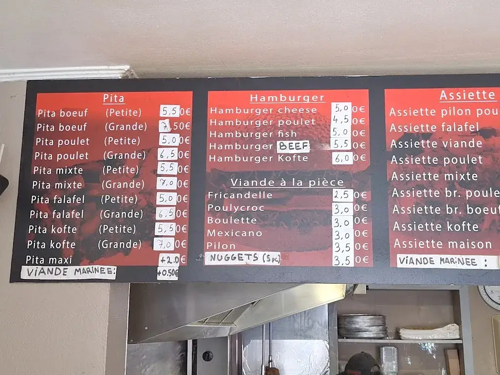 Menu_Snack NewCuma court snt etienne_Court-Saint-Étienne_imagen_3