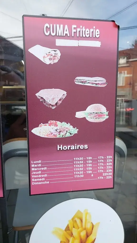 Menu_Snack NewCuma court snt etienne_Court-Saint-Étienne_imagen_4