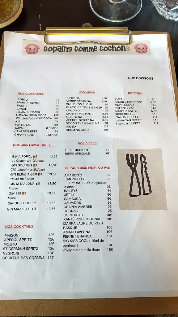 Menü_Copains comme Cochons_Chaumont-Gistoux_Bild_1