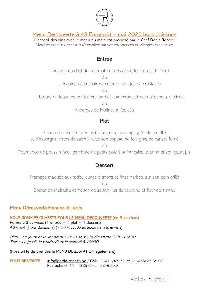 Menu_Table Roberti_Chaumont-Gistoux_image_1