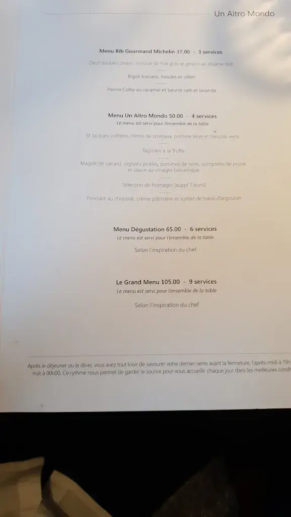 Menu_Un Altro Mondo_Wavre_image_1