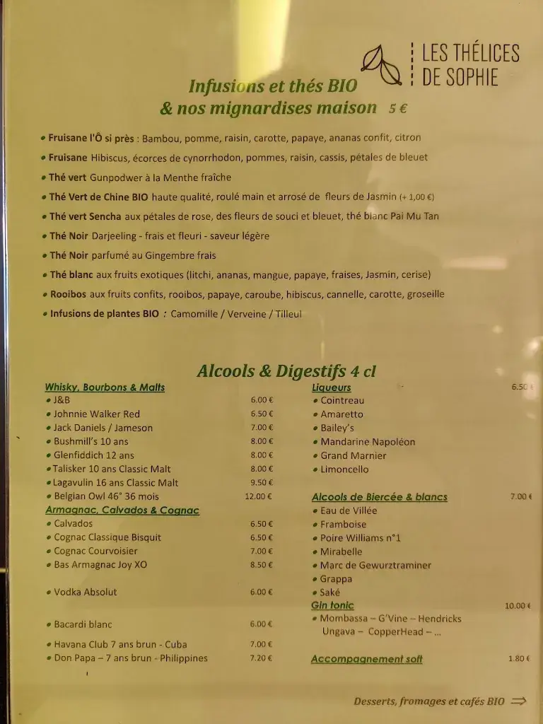 Menu_Ô si près Restaurant - Traiteur_Ottignies-Louvain-la-Neuve_image_4