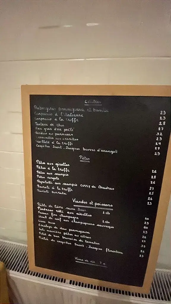 Menü_Ristorante - Gentile_Mont-Saint-Guibert_Bild_1