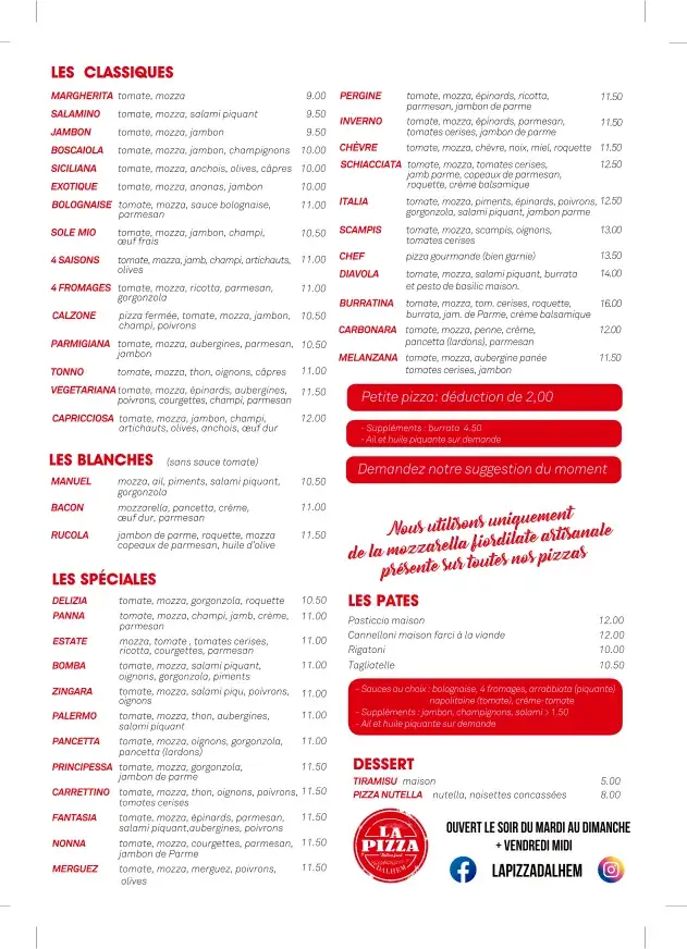 Menü_LA PIZZA_Dalhem_Bild_1