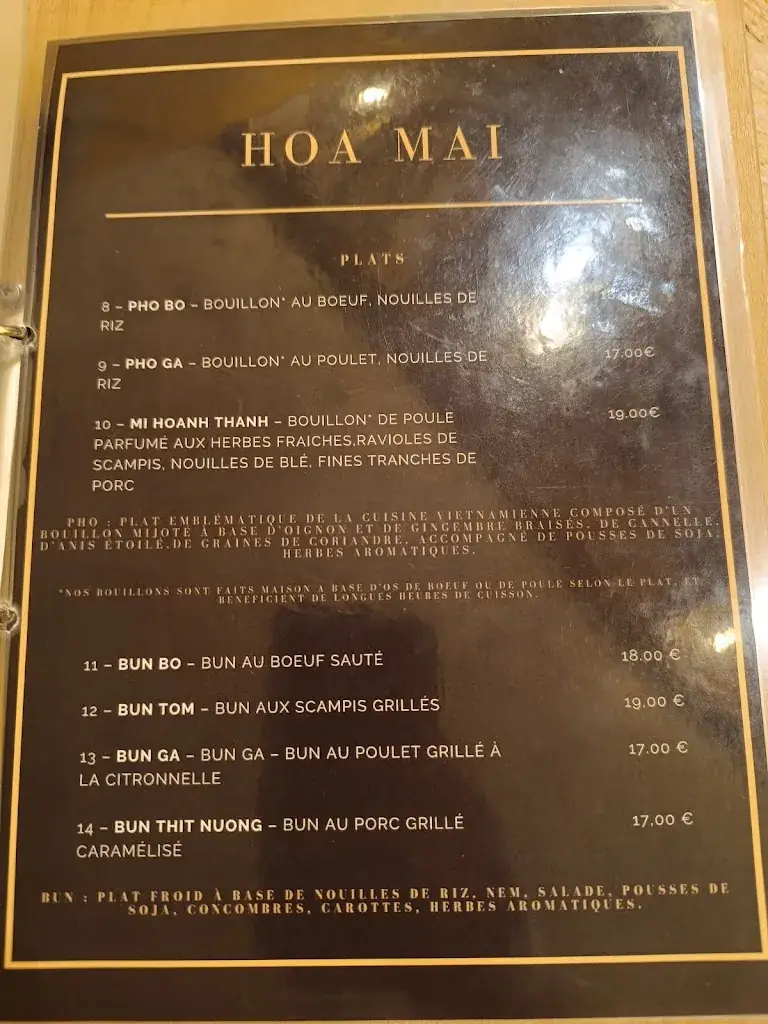 Menu_Restaurant Hoa Mai_Dour_imagen_2