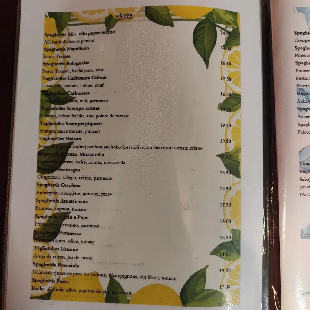 Menu_La Dolce Vita_Couvin_image_4