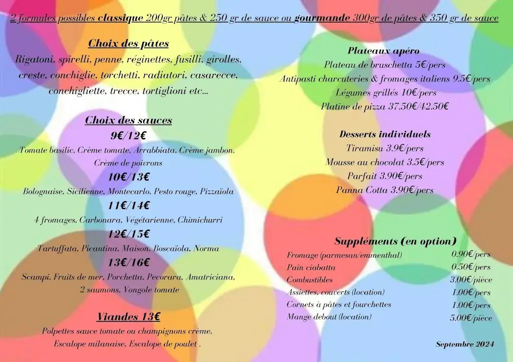 Menü_L'atelier des pâtes fraîches_Crisnée_Bild_3