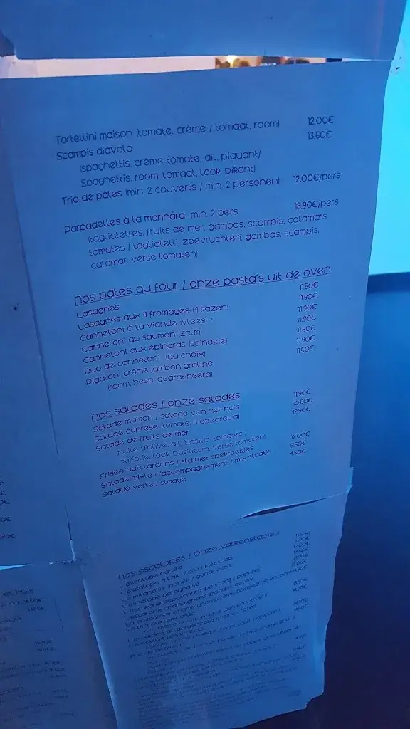 Menü_Pizzeria Etna_Crisnée_Bild_2